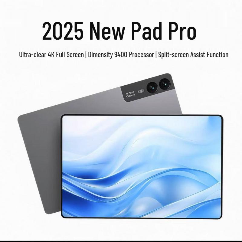 2025 Ультра-чистый планшет Pad для защиты глаз 5G с полноэкранным Dimensity 9400 для Android Office и Игр