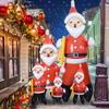 Indoor Outdoor Fun Garden Happy New Year Xmas Ornament Christmas Inflatable Toy Santa Claus Doll
