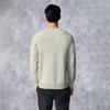 HLA Men's Embroidered Round Neck Knit Sweater