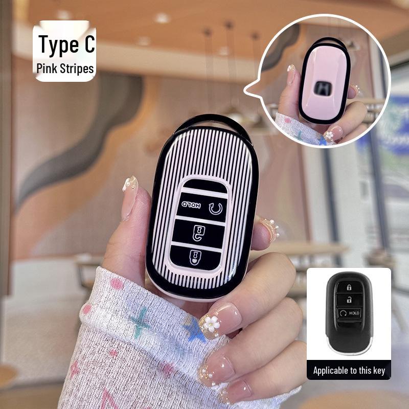 Защитная TPU крышка для смарт-ключа Honda Odyssey - Модель KR5V2X V41