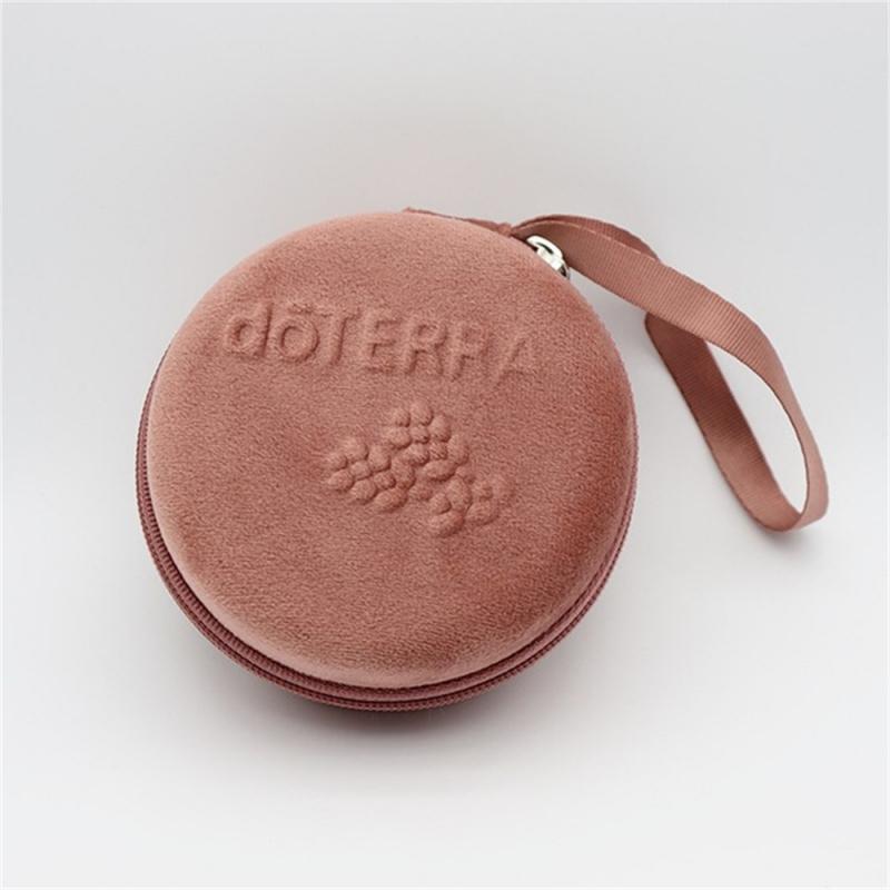 Круглая бутылка для эфирного масла, сумка для хранения, удобная для переноски. Сумка для хранения духов и лака для ногтей Eva Essential Oil Box
