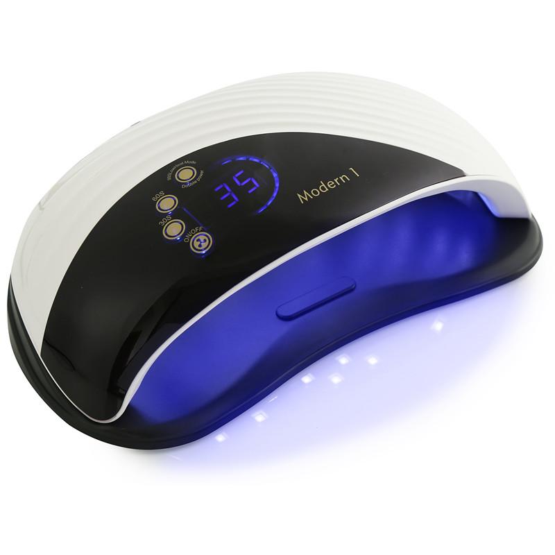 Современная сушилка для ногтей 1 268 Вт, светодиодная УФ-лампа для всех гелей, 69 светодиодов, УФ-лампа для машинной сушки ногтей, таймер 10 s/30 s/60 s/99 s