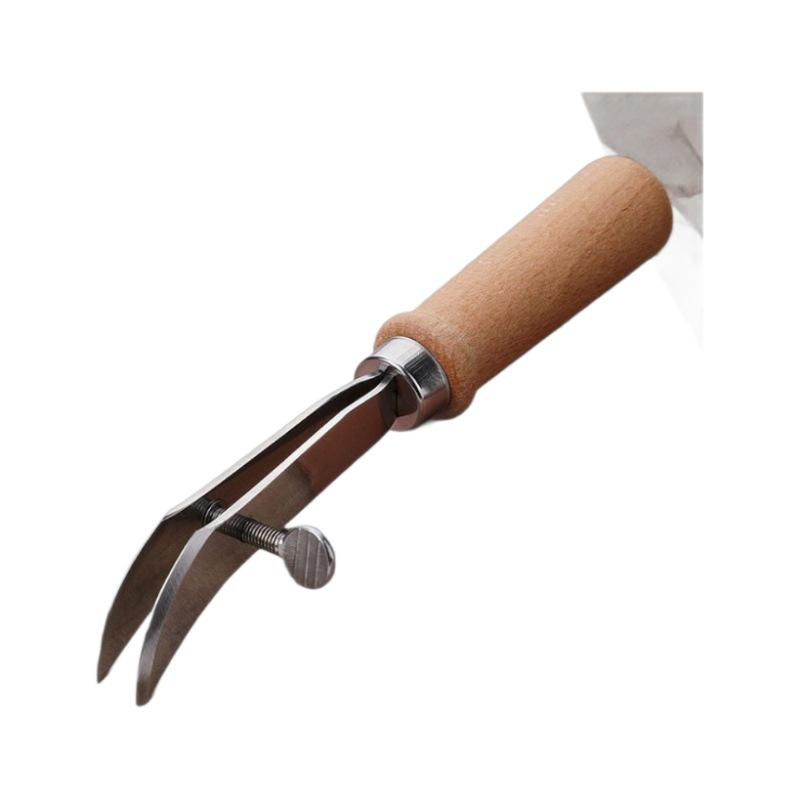 Adjustable Leather Edge Creaser Tool for Handmade Leather Craft