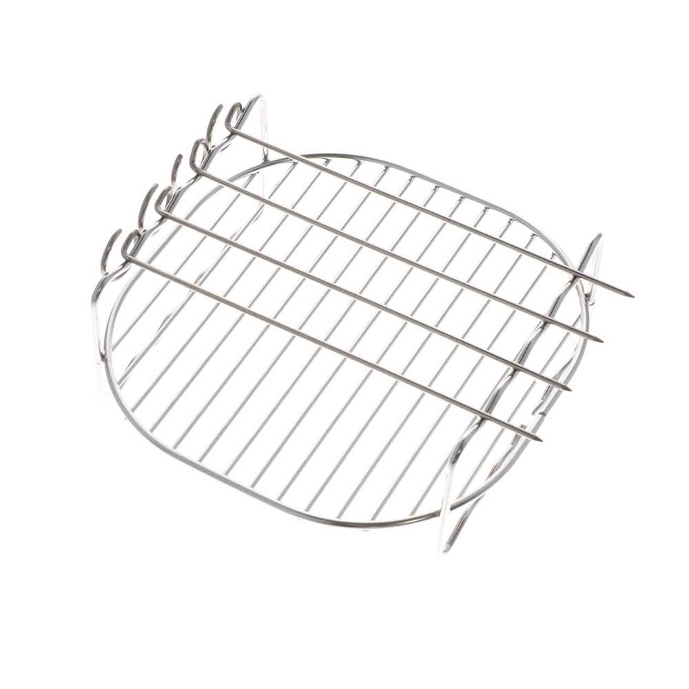 Stainless Steel Holder BBQ Baking Tray Air Fryer Rack Grill Air Fryer Accessories Barbecue Rack