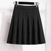 Women's Spring and Summer Solid Colour Loose Large Size A-line Skirt Temperament Elastic Short Skirt