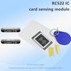 LIZAO RC522 Модуль считывания IC-карт MFRC522 13,56 МГц Бесконтактный RFID-считыватель/записывающее устройство с картой и брелоком