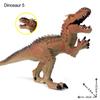 34style Prehistoric Dinosaurs World Pterodactyl Tyrannosaurus Animals Model Action Figures PVC Dinosaur Mouth Can Open and Close For Kids Gift