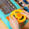 Kids Electric Steering Wheel Driving Toy Pretend Play Electronic Indoor Adventure Game Educational Toys for Girl Boys Children