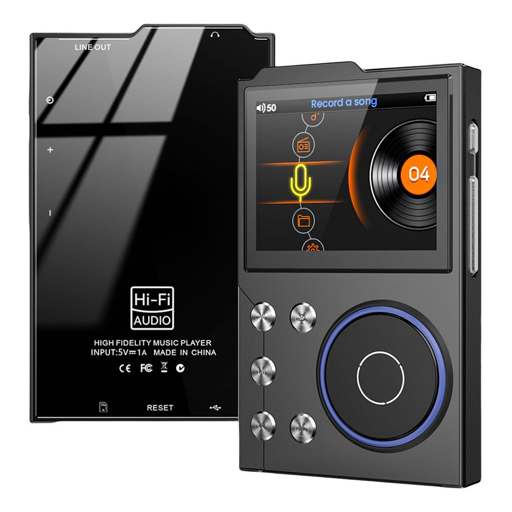 Hi-Fi MP3-плеер без потерь DSD Цифровой аудио-плеер Музыкальный плеер с поддержкой Bluetooth 5.3 Цифровой музыкальный плеер Портативный аудио-плеер 256 ГБ