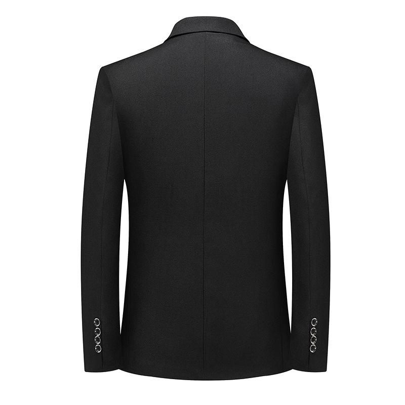 Весна и осень новый мужской костюм не требующий глажки корейская версия облегающий маленький костюм однобортный повседневный пиджак в стиле вестерн на одной пуговице