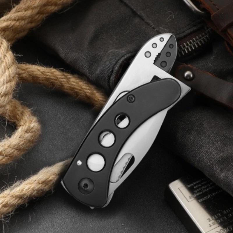Новый многофункциональный гаечный ключ, инструментальный нож, складной нож для отдыха на природе, гаечный ключ для активного отдыха, многофункциональный бытовой тактический инструмент для кемпинга