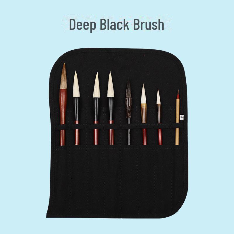 Сумка для хранения ручек и кистей на холсте для принадлежностей для рисования