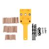 44Pcs Straight Hole Locator Set Plastic Wood Multifunctional Drilling Positioner for Furniture