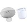 Shower Drain Cover Tray Waste Trap Plug Hole Cover Replacement Chromate Treatment Fast Flow