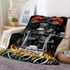 Metallica 3D Printed Four Seasons Blanket Sofa Cover Travel Bed Plush Blanket Lightweight Flannel Blanket Warm Kids Blanket