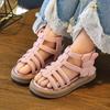 Girls' Roman Sandals 2025 New High-top Princess Shoes for Girls and Children