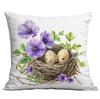 New Easter Lavender Pillow Case Home Living Room Sofa Cushion Pillow Case