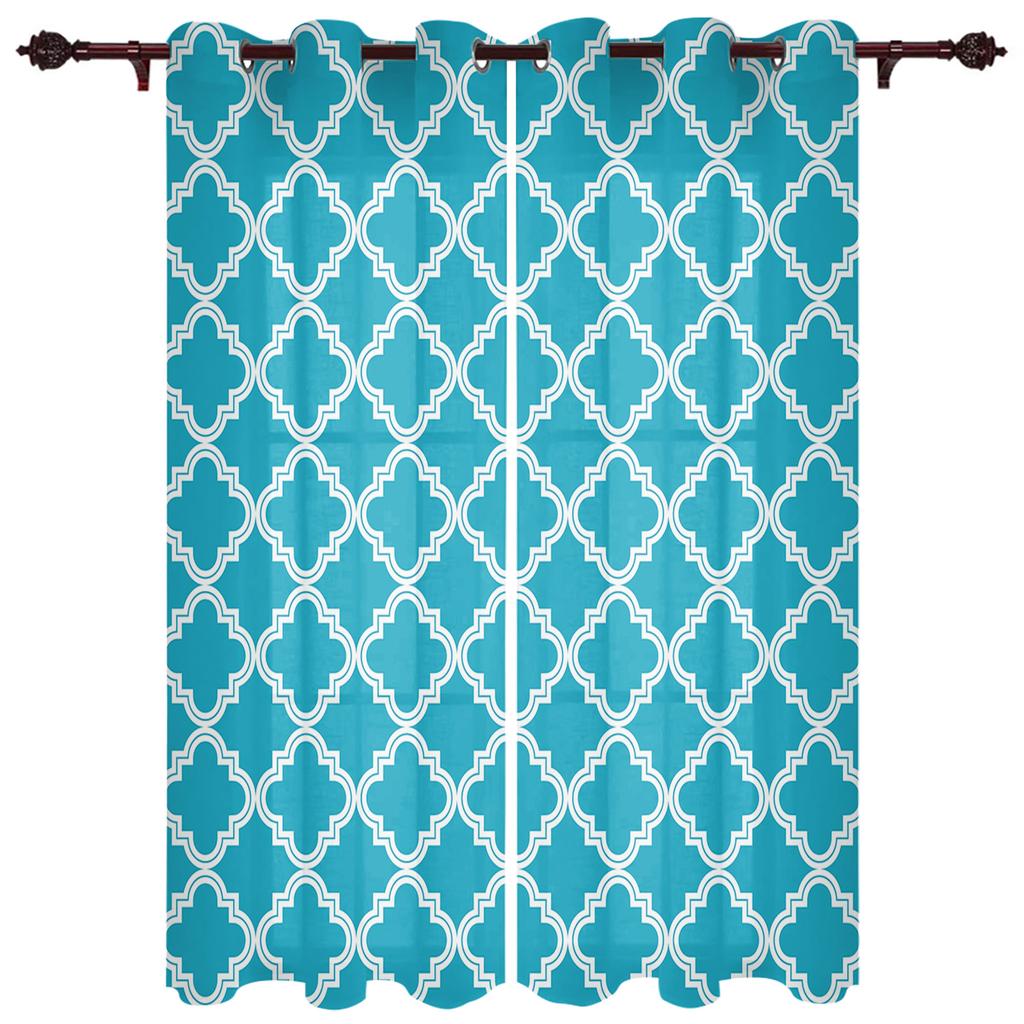 Классические белые и черные геометрические клетчатые современные призматические оконные шторы, шторы для гостиной, декоративные предметы для гостиной