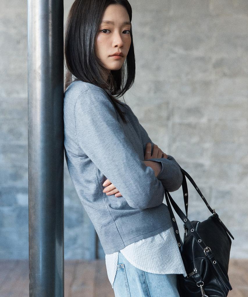 MIXXO [Базовый] Свитшот с круглым вырезом_Miwkag320T