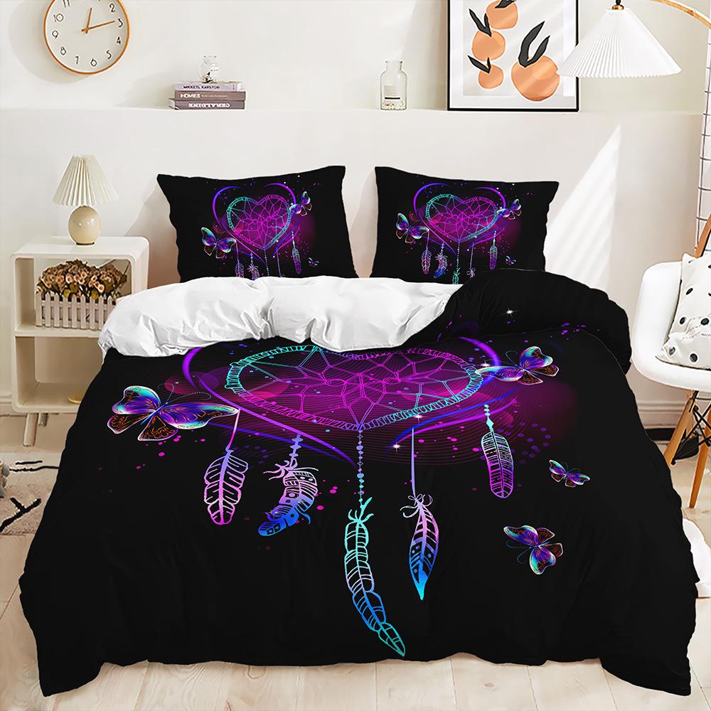 Three-Piece Dreamcatcher Animal Two-Piece Digital Printing Kit Bedding