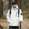 Windproof and Waterproof Assault Suit Plus Size Jacket Men's Outdoor Hiking Suit