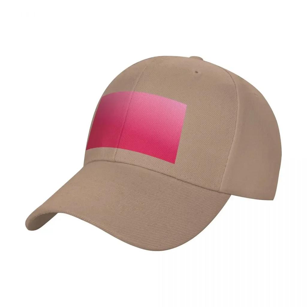 Viva Magenta 2023 Color of the Year and Magenta Pink Ombre Gradient Baseball Cap Fishing cap Mens Hats Women's