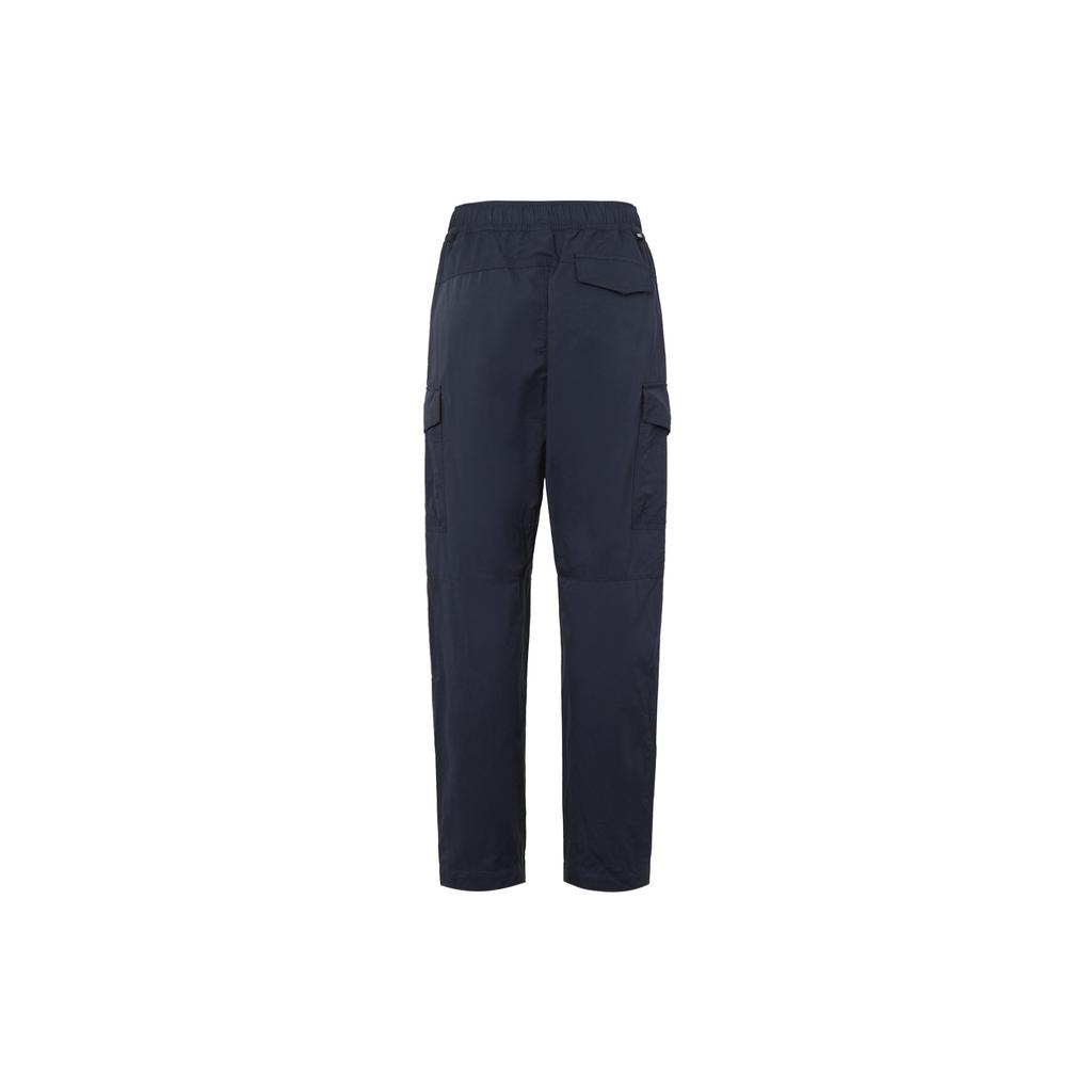 Nike Мужские вязаные спортивные штаны синие умеренной посадки прямые DD5207-410