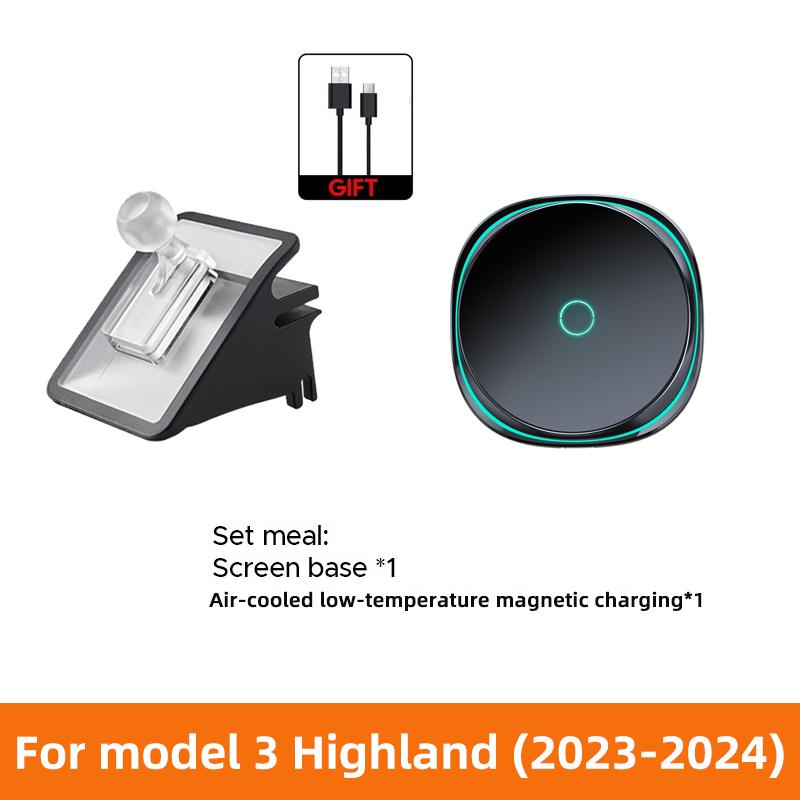 Автомобильный держатель для телефона для Tesla Model Y Juniper Model3 Highland Model YL Регулируемая магнитная рамка-подставка для телефона в автомобиль Аксессуары