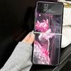 Чехол для телефона Samsung Galaxy Z Flip7 Flip6 Flip5 Flip4 Flip3 5G из твердого пластика, аниме Мадока Магика, черный