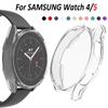 Чехол+Стекло для Samsung Galaxy Watch 4 40мм 44мм ТПУ Защита экрана+Бампер для Samsung Galaxy Watch5 40мм 44мм Защитный чехол