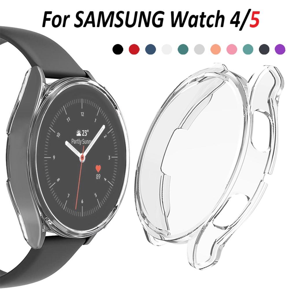 Чехол+Стекло для Samsung Galaxy Watch 4 40мм 44мм ТПУ Защита экрана+Бампер для Samsung Galaxy Watch5 40мм 44мм Защитный чехол