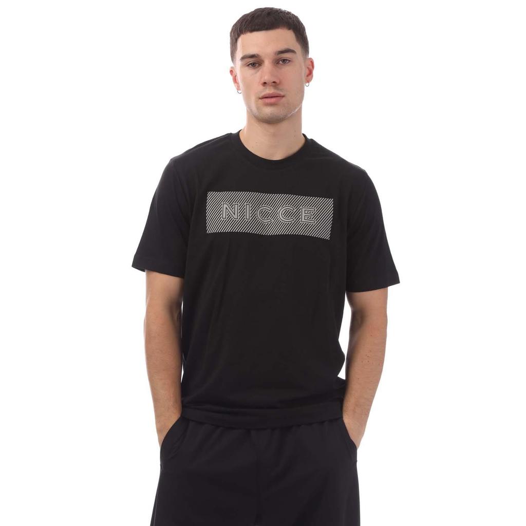 Nicce Mens Alttio Logo T-Shirt