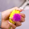Пушистые шарики для ногтей 3D Съемный помпон для ногтей Помпон из искусственного меха со съемной основой для дизайна и декора ногтей