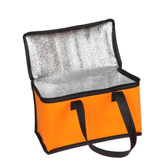 Портативная сумка для ланча с широким отверстием, сумка для ланча из алюминиевой фольги, изоляционная сумка для улицы