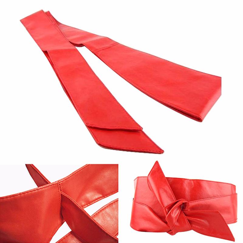 Кожаный бант, удлиненный, 1 шт., высокое качество, 10 цветов, Прямая доставка, аксессуары, широкие ремни