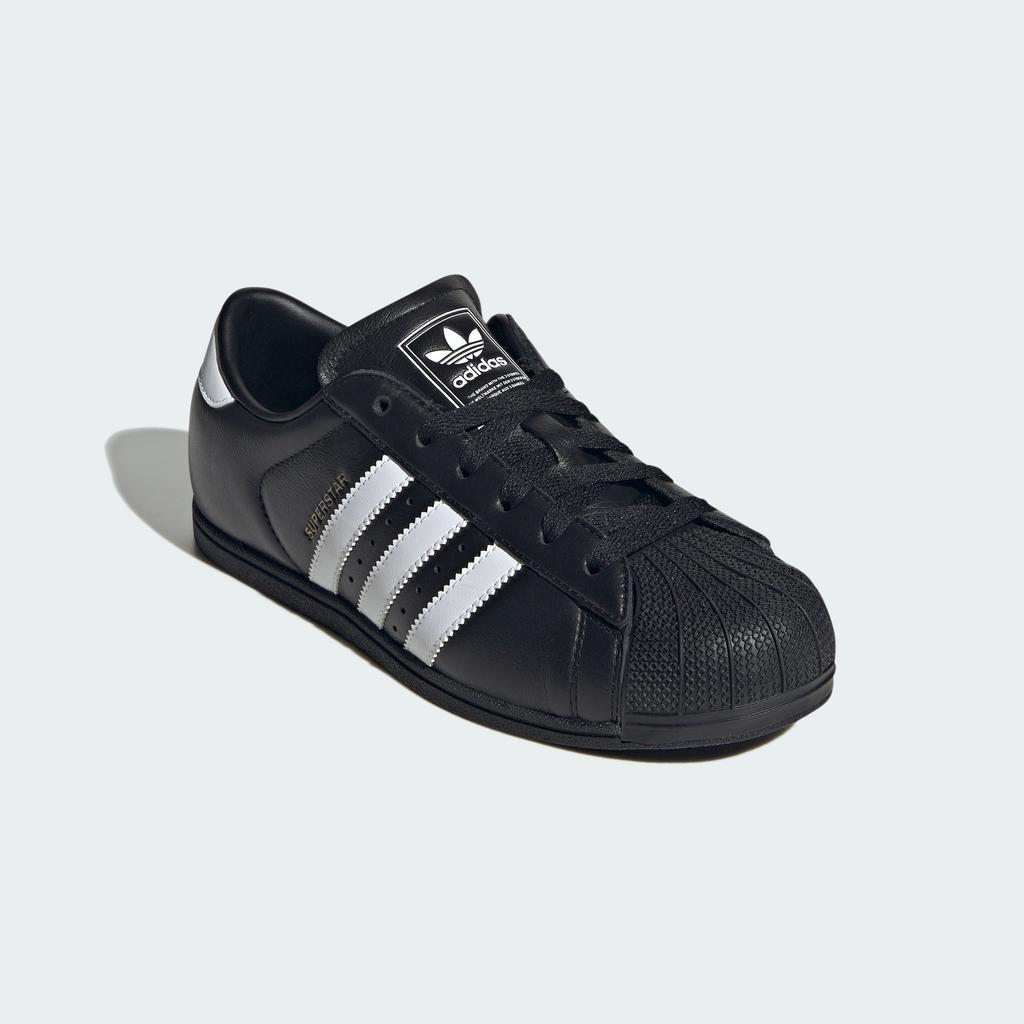 adidas Женские Superstar Lo Pro 'Core Black Cloud White Gold Metallic'