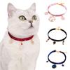 Velvet Bronzing Adjustable Cat Necklace Pet Fishbone/Snowflake /Starry Sky Collar for Puppy Exquisite Decoration Pet Accessories