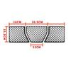 5pcs Mesh Grille Guards For Front Bumper Grille Lower Center Decorative Frame For BMW G87 M2 2023-2025 For Radiator Cooling Part