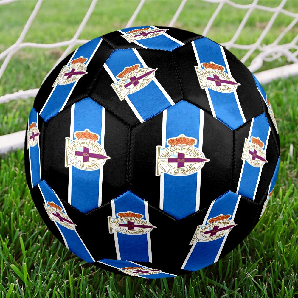 Футбольные мячи Deportivo Football Размер 5, Противоскользящий, Защитный футбольный мяч, Для занятий спортом на открытом воздухе, Уникальный подарок, Подходящий для него/нее, Дни рождения
