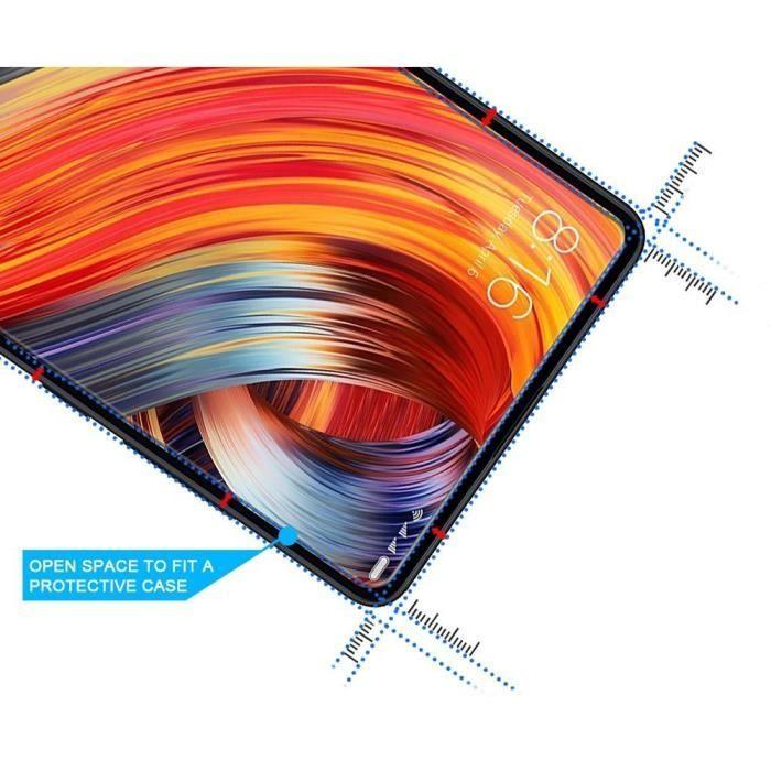 Verre Trempé - Phonillico - Xiaomi MI MIX 2S - Pack de 3 - Ultra Résistant - Protection Écran