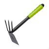 Hoe and Cultivator 3 Claw Tiller Stainless Steel Double Head Rake Garden Tool for Gardening Lawn