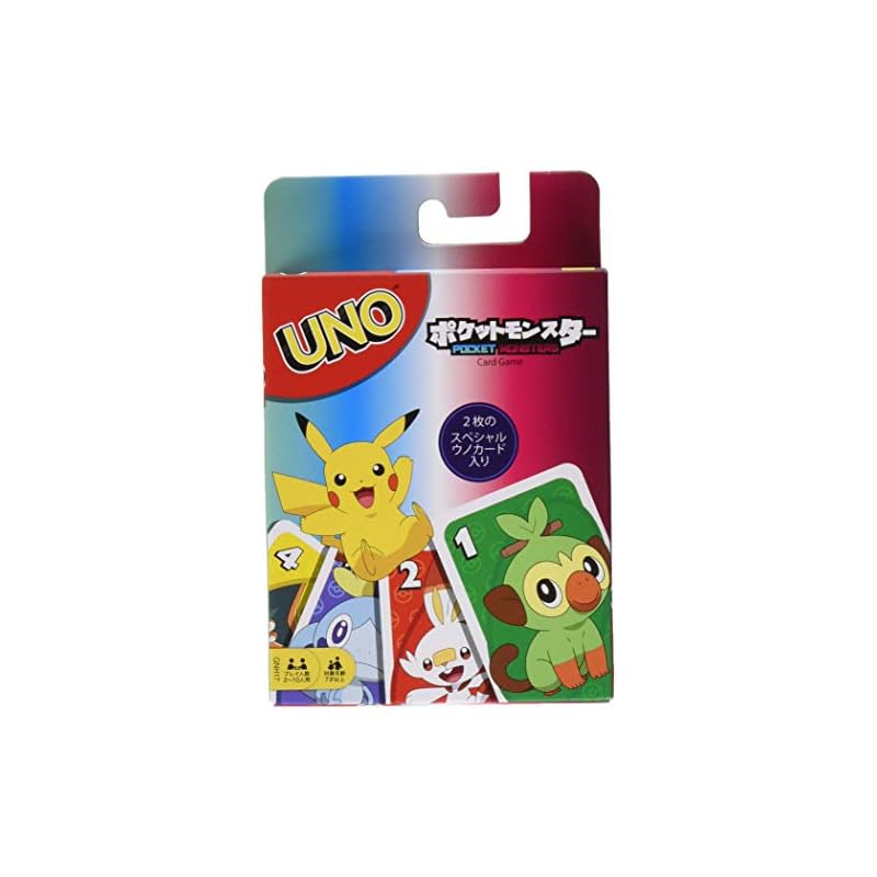 Mattel Игра UNO Карточная игра Pokémon Party Game 2-10 игроков Возраст 7+ Pokémon GNH17