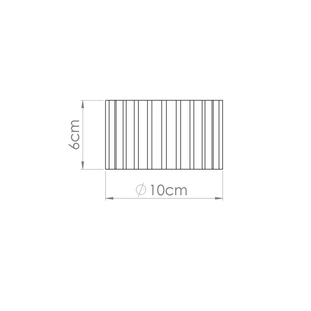 Ceiling lamp aura 1 peach Gx53