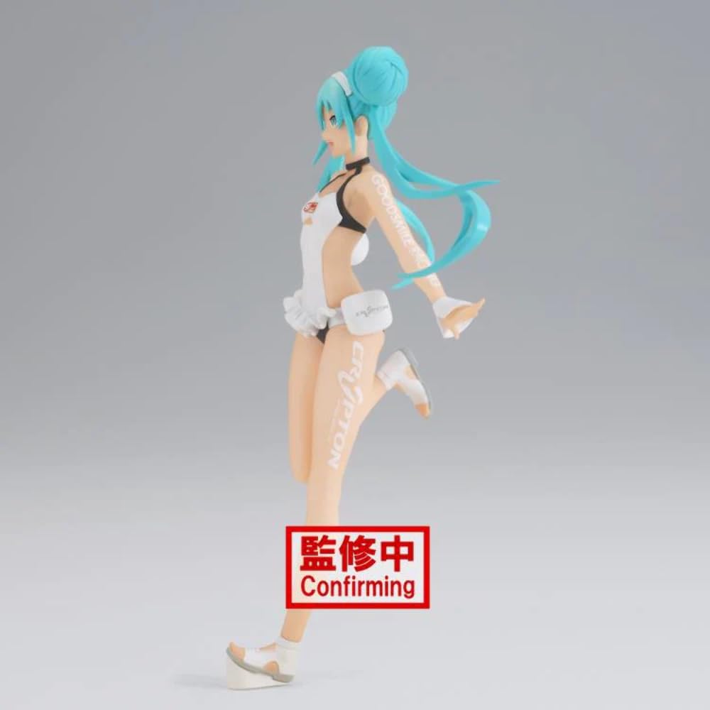 BANPRESTO Хацунэ Мику Гоночная версия. Racing Miku 2022 Tropical Maid Ver.
