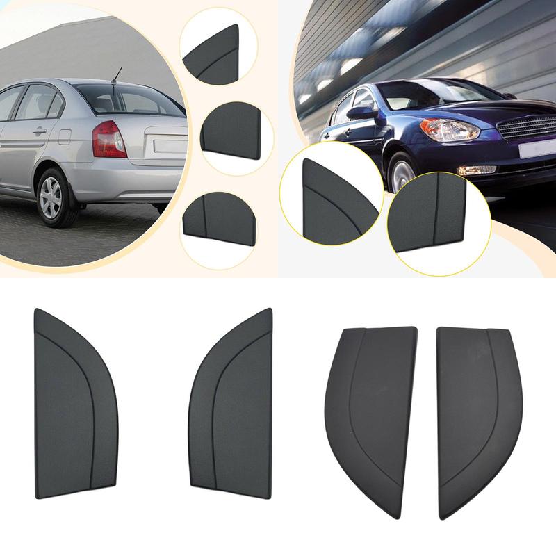 Car Rear Door Delta Molding Triangle Panel Exterior Decoration