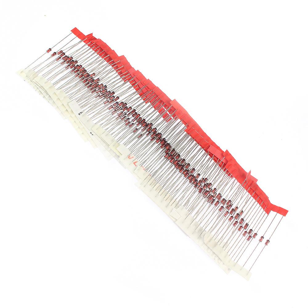 140/200/250PCS 1W Zener Diode Kit 3V~33V Electronic Components 10 14 25 Values Diy Assorted Set 3.3V 10V 3.9V 12V 4.7V