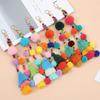 Fluffy Fashion Jewelry Womens Bag Pendant Keyring Keychain Pompom Ball Pendant