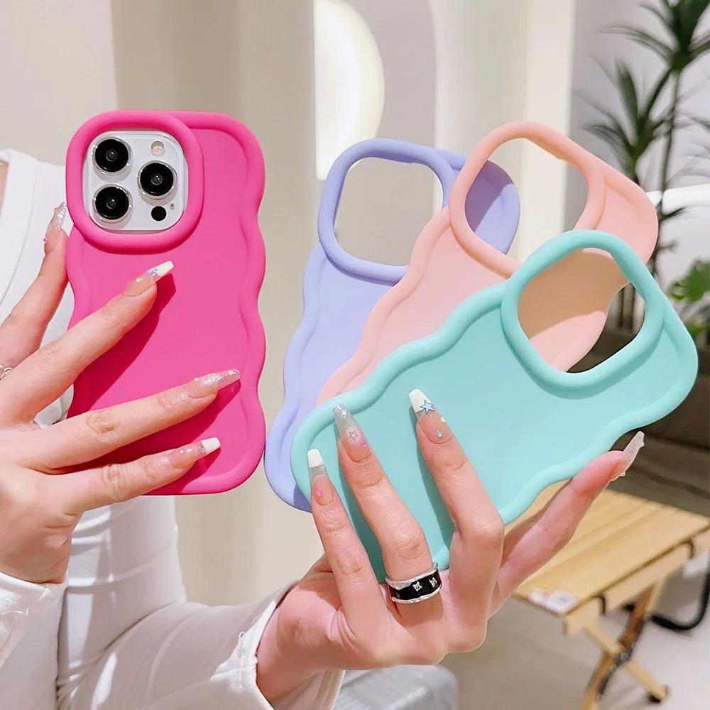 Однотонный чехол Macaron для телефона OPPO Reno Realme, мягкий силиконовый чехол TPU с защитой от ударов