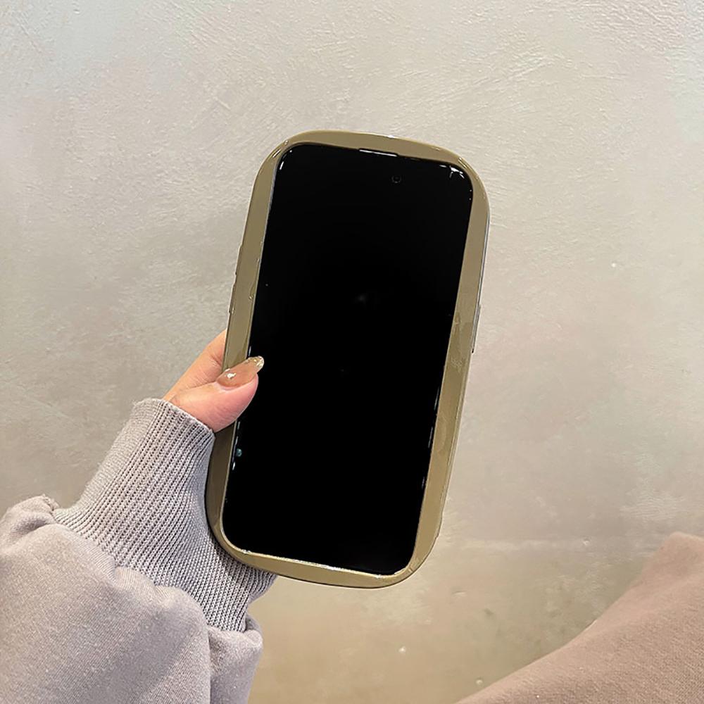 Противоударный чехол с милым медведем из мультфильма для Iphone 11 13 12 14 Pro Max, глянцевая задняя крышка для Iphone 14 Plus, милый мягкий чехол