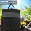 Портативная сумка для хранения инструментов, перчатки, удобрения, садовая сумка для инструментов, органайзер (черный)
